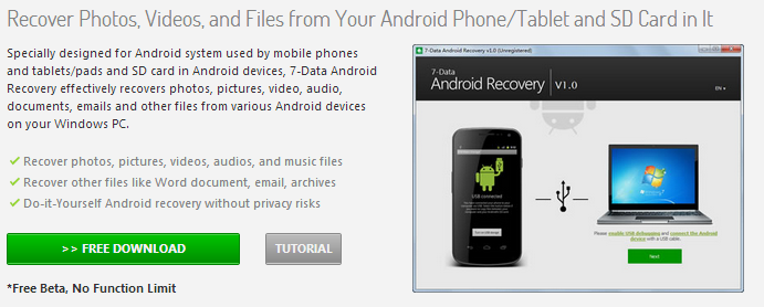 Відновлення даних та файлів на Android