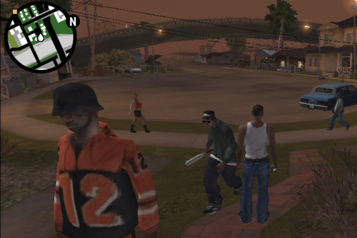 У GTA San Andreas ніч